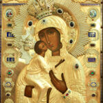 Молебен пред чудотворной иконой Божией Матери Феодоровская